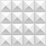Paneles Difusores Acústicos TroyStudio 12x12x1 Pvc 8 Piezas