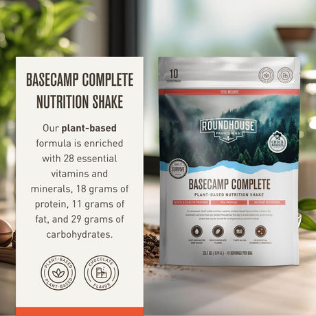 Batido Nutricional Basecamp Chuck Norris, 18g Proteína, 10 Porciones