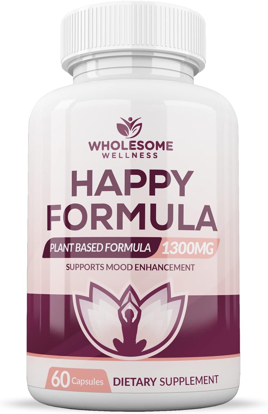 Suplemento de Alivio Natural Happy Formula para Todos 60 Cáp
