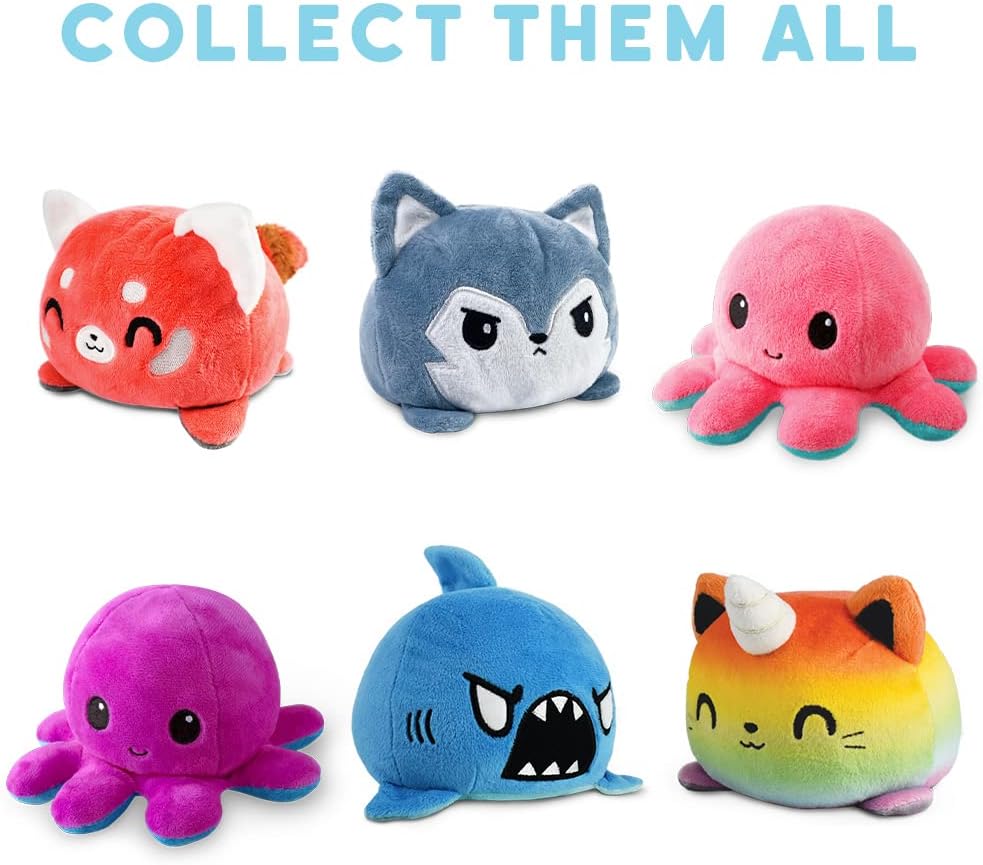 Peluche Octopus Reversible TeeTurtle - Fidget Sensory Original