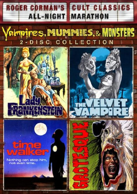 Colección de vampiros momias y monstruo