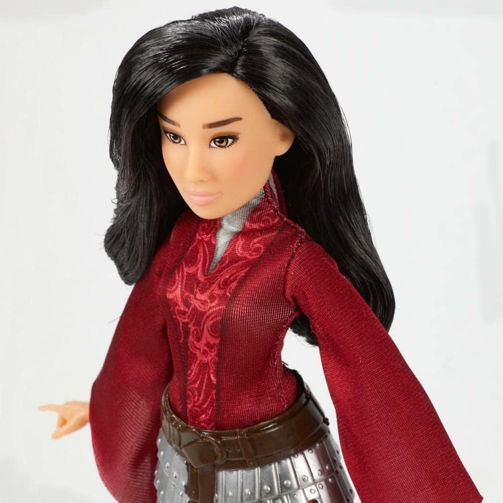 Muñeca de Moda Mulan, Disney, Armadura, Zapatos, Pantalones