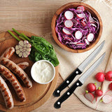 LIANYU - Cuchillos para carne (8 unidades)