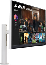 Monitor 4K UHD 32 LG Ergo Stand, Smart, 32SQ780S