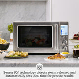 Microondas Breville Smooth Wave, 850W, Modelo BMO850BSS1BUC1