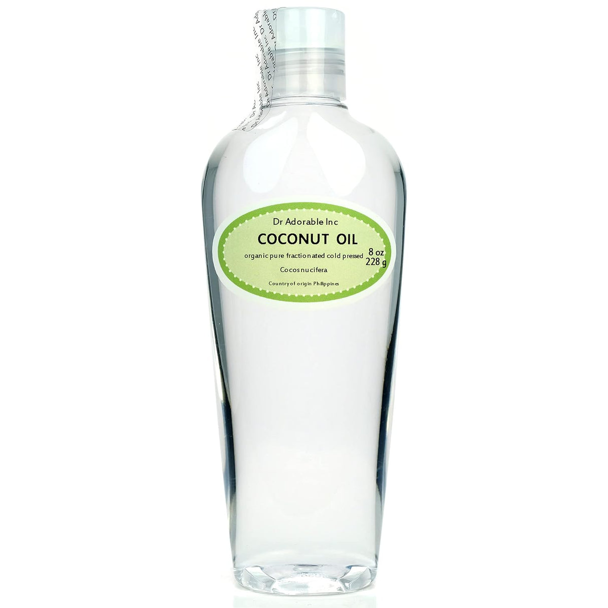 Aceite de coco 100% puro y natural 817116000000 Dr Adorable