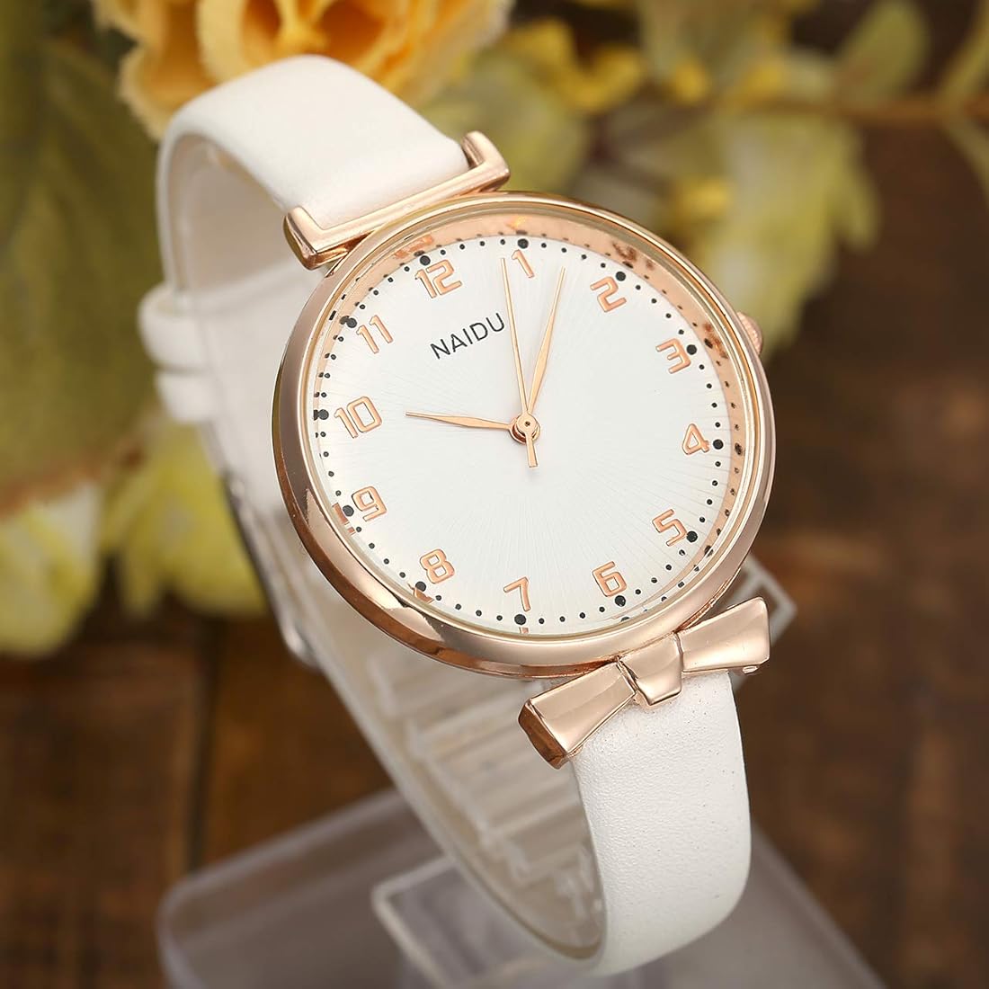 Top Plaza Womens Ladies Classic Reloj de pulsera de cuarzo