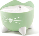 Comederos y Bebederos o Fuente para beber gatos verde