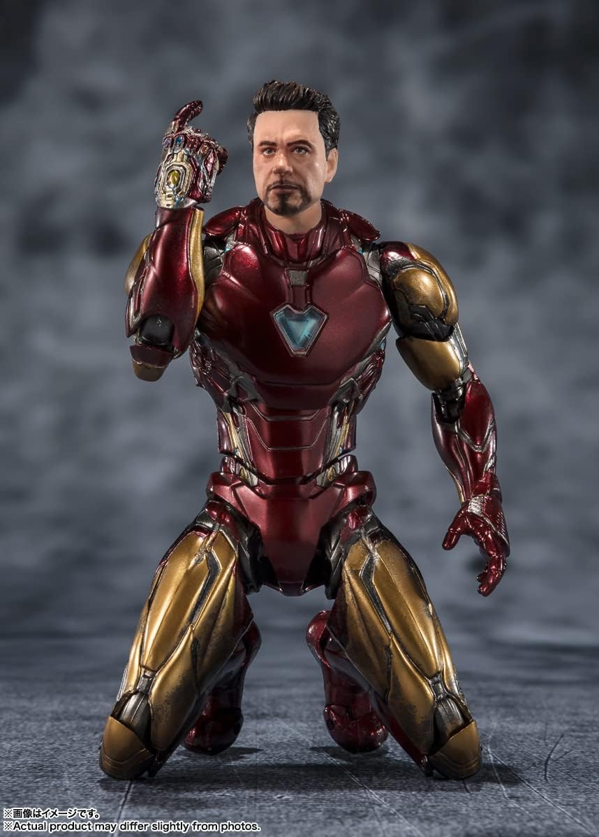 Figura de acción Iron Man Mark 85, Bandai S.H.Figuarts, Infinity Saga