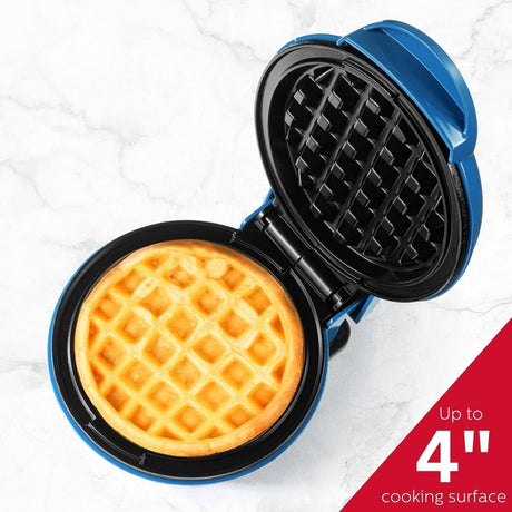 Waflera Personal Holstein Housewares 4 pulgadas en minutos