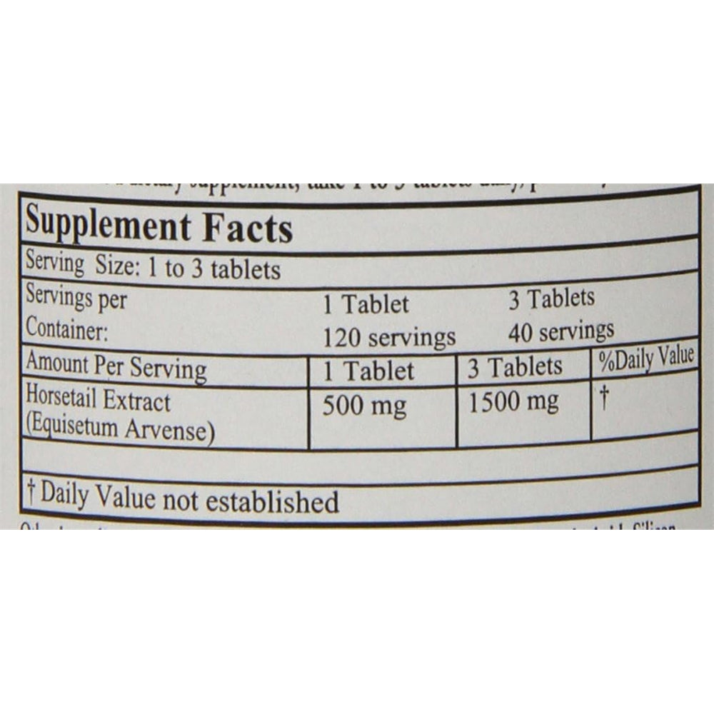 Suplementos silicona herbal con bioflavonoides  120 unidades