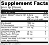 Suplemento Hormona Holistic mio-inositol y D-quiro-inositol