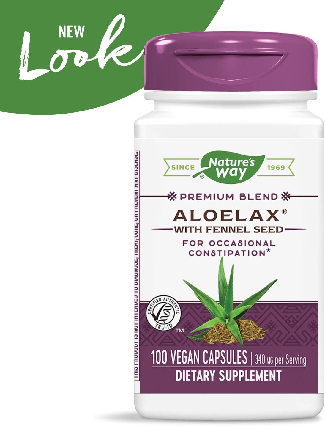 Suplementos Alimenticios Aloelax con Hinojo Semillas 