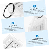 STOBAZA 30 piezas de categoría, llavero para llaves