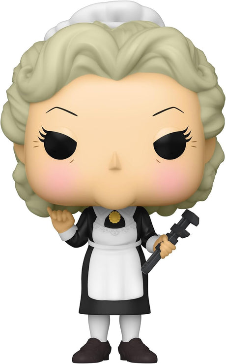 Funko Pop! Clue - Sra. White con Llave Inglesa, Retro Toys