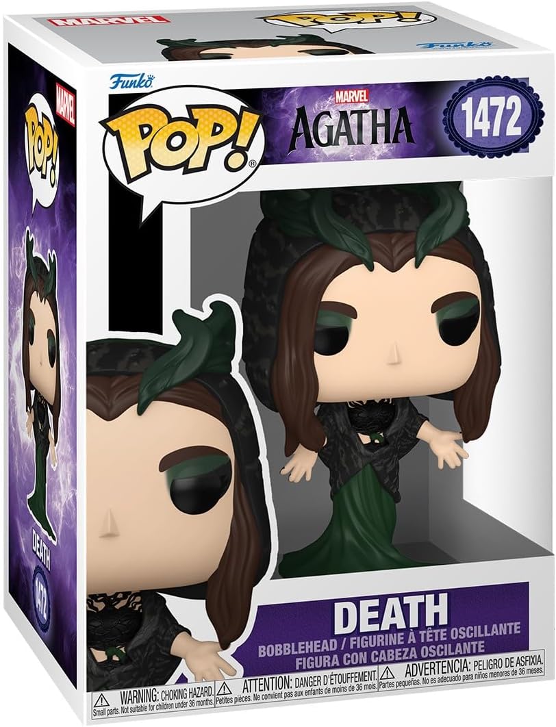 Funko Pop! Marvel: Agatha - Muerte, personaje de serie.