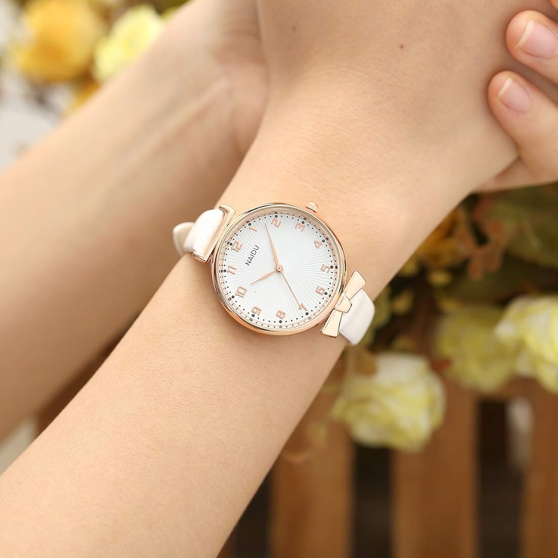 Top Plaza Womens Ladies Classic Reloj de pulsera de cuarzo