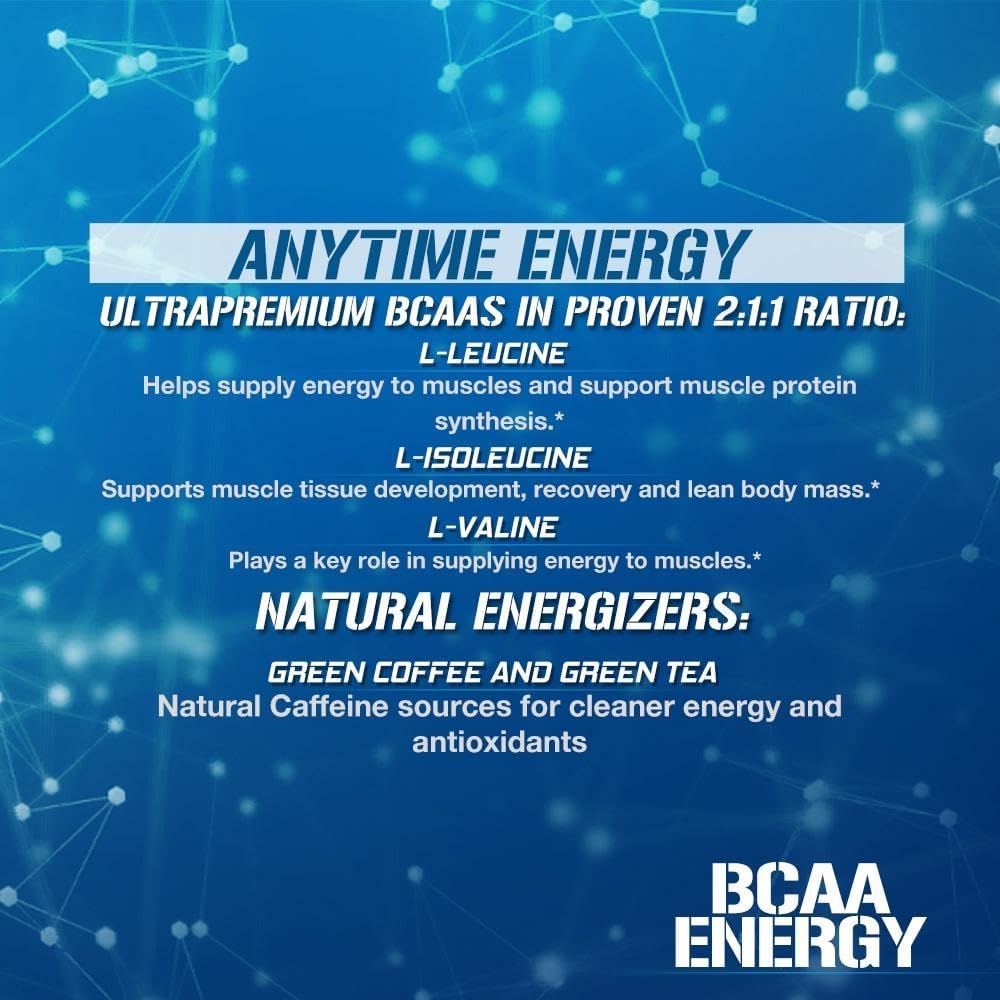 Polvo de BCAA EVL - Aminoácidos para Recuperación y Energía