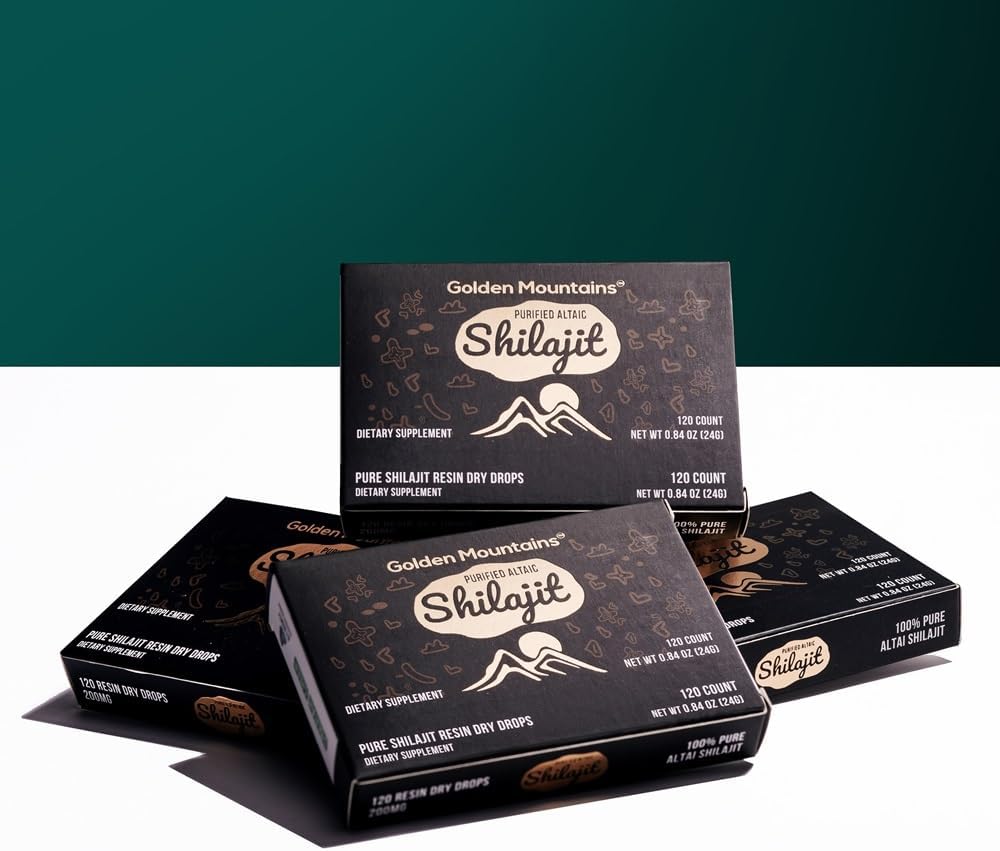 Shilajit Puro Premium Altai Montañas 120ml Certificado US