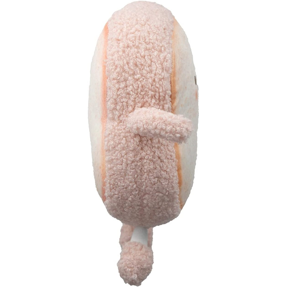 Peluche de pan tostado rosado