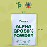 Suplemento Puro de Alpha GPC para Memoria y Concentración