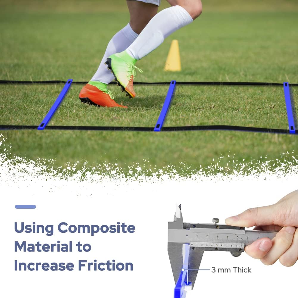 Escalera de Agilidad GHB 12 Rung 20ft con Bolsa de Transporte