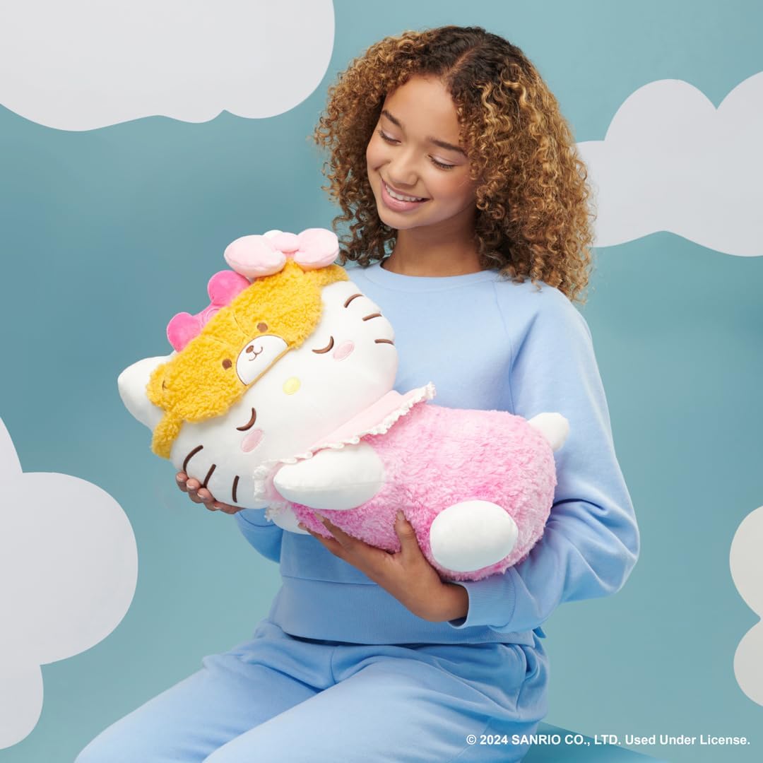 Hola Kitty - Muñeca de Peluche Dormilona 18 Pulgadas