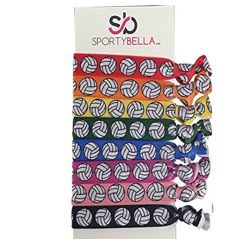Accesorios para el cabello de voleibol,lazos para el cabello