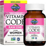 Multivitamínico Garden of Life para Mujeres, 30 Cápsulas