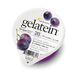 Gelatina de proteína Medtrition Grape - Sin azúcar, 20g de proteína (12 pzas)