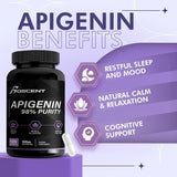 Suplemento de apigenina de 100 mg de extracto de manzanilla