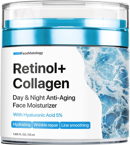 Crema hidratante facial FACEMATOLOGY con retinol