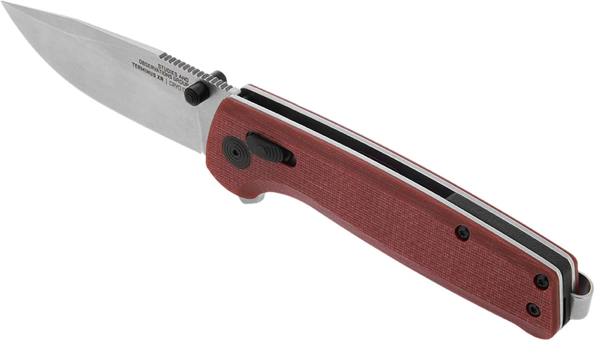 Cuchillo plegable ambidiestro EDC Terminus XR G10