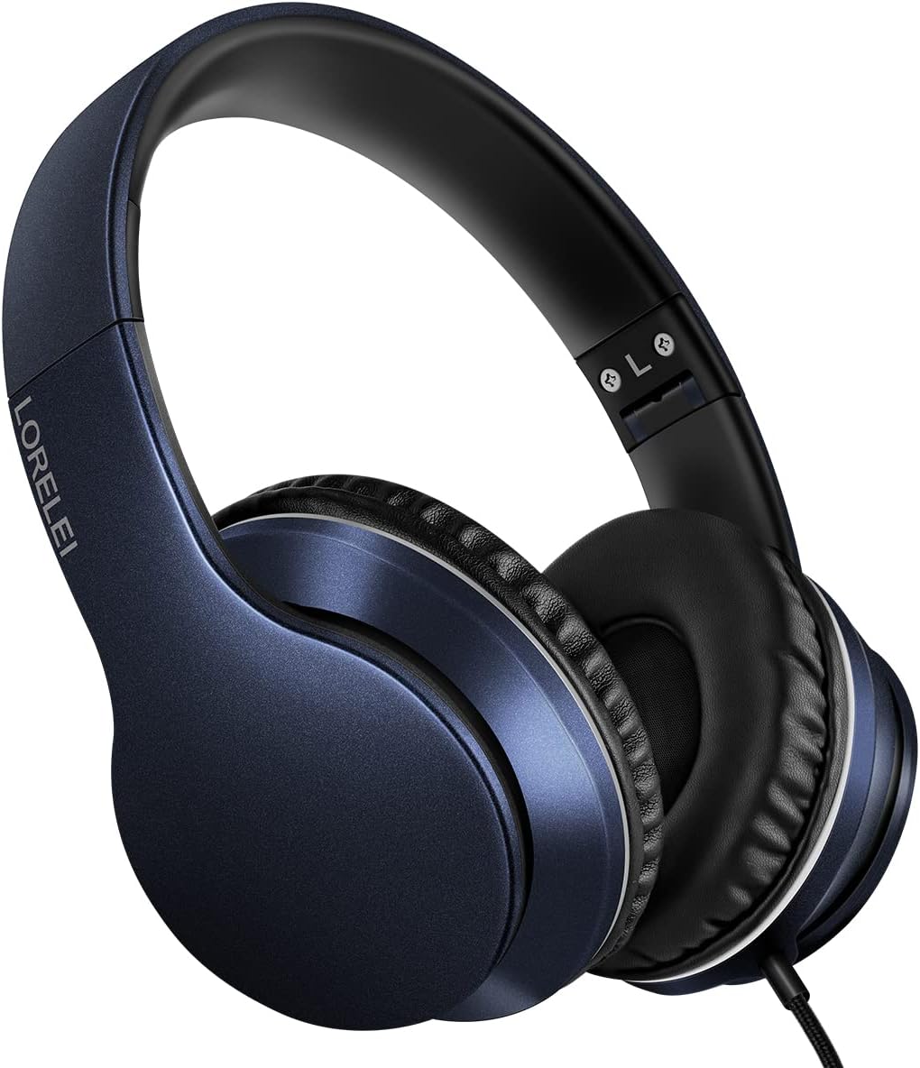 Auriculares LORELEI X6 con micrófono, ligeros y plegables