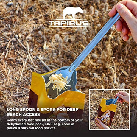 Tapirus - Juego de cucharas ideal para senderismo camping