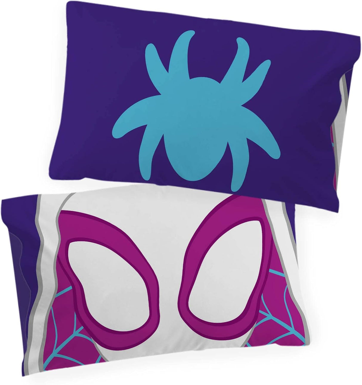 Marvel Spidey Funda de Almohada Reversible Ghost Spider Gwen