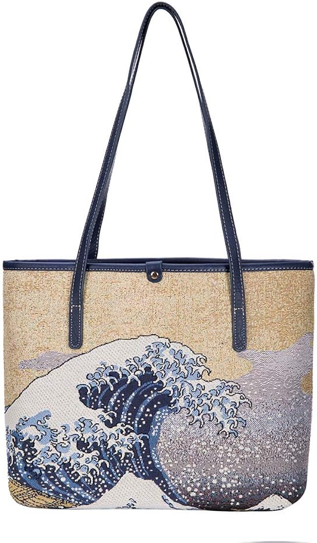 Bolso de hombro Signare con estampado de paisaje