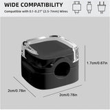 Soporte de Cables Magnético 6 Pack, Organizador Auto-Adhesivo