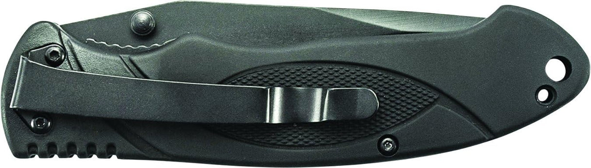 Cuchillo plegable Extreme Ops SWA25 con gancho y traba