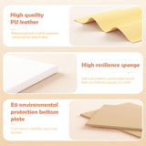 Paneles de Pared Acolchados para Niños, 4pcs, 23.6''x7.87
