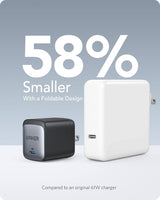 Cargador plegable compacto rápido GaN II Anker