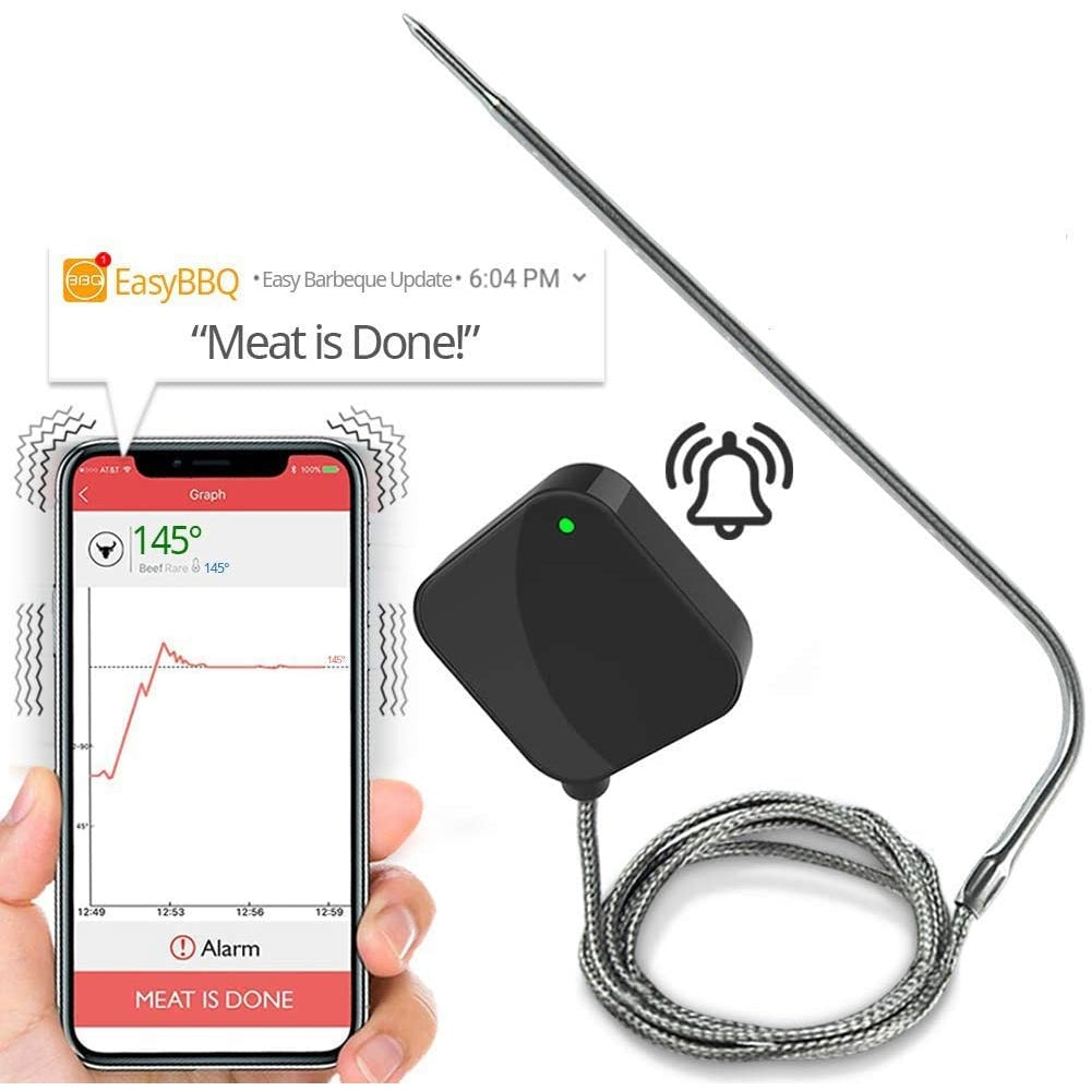 Termómetro inalámbrico Bluetooth NUTRICHEF AZPWIRBBQ40