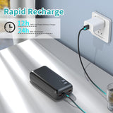 Cargador portátil de carga rápida USB-C de 50000 mAh 22.5 W