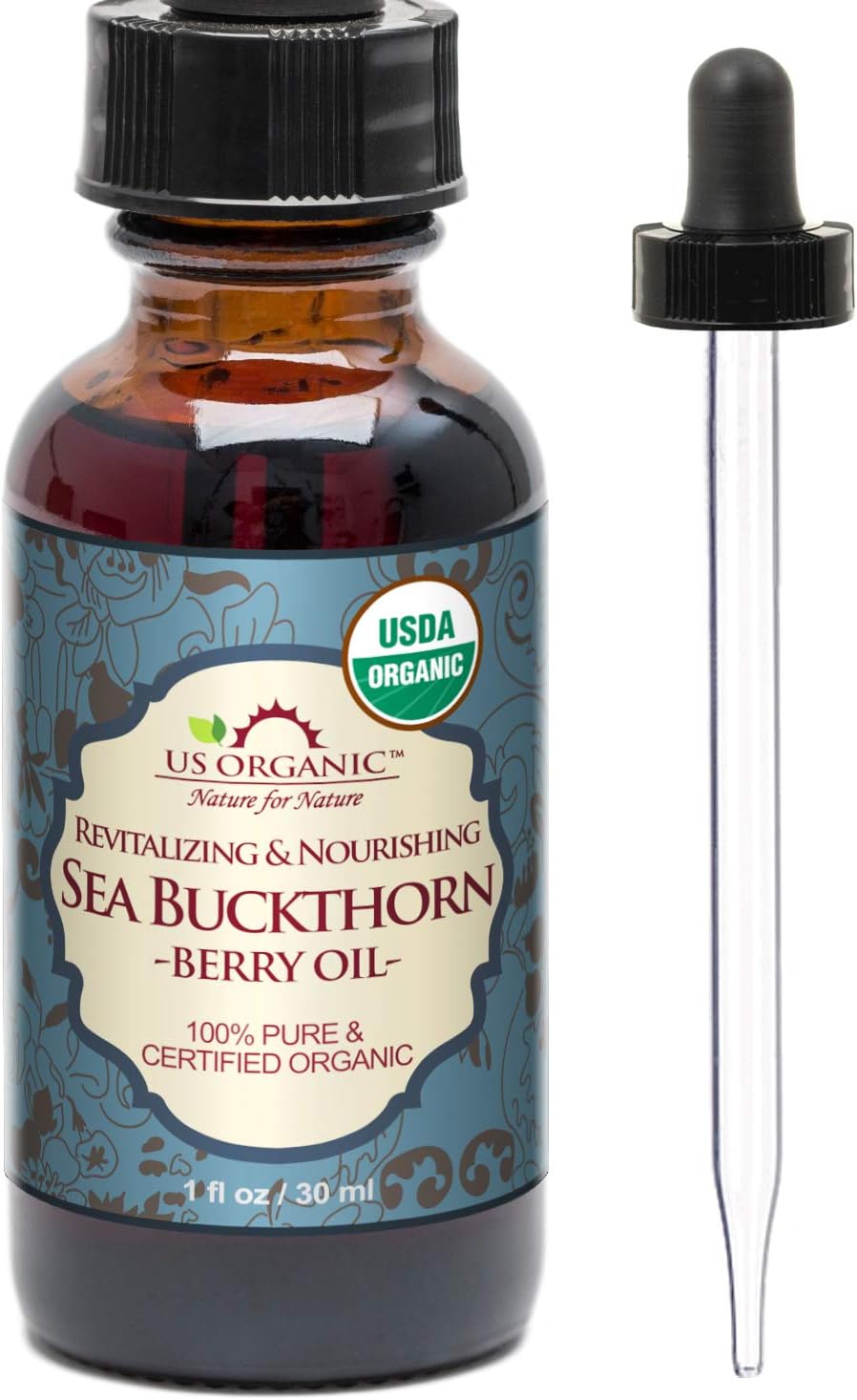 Aceite de Espino Cerval de Mar Orgánico, Supercrítico CO2