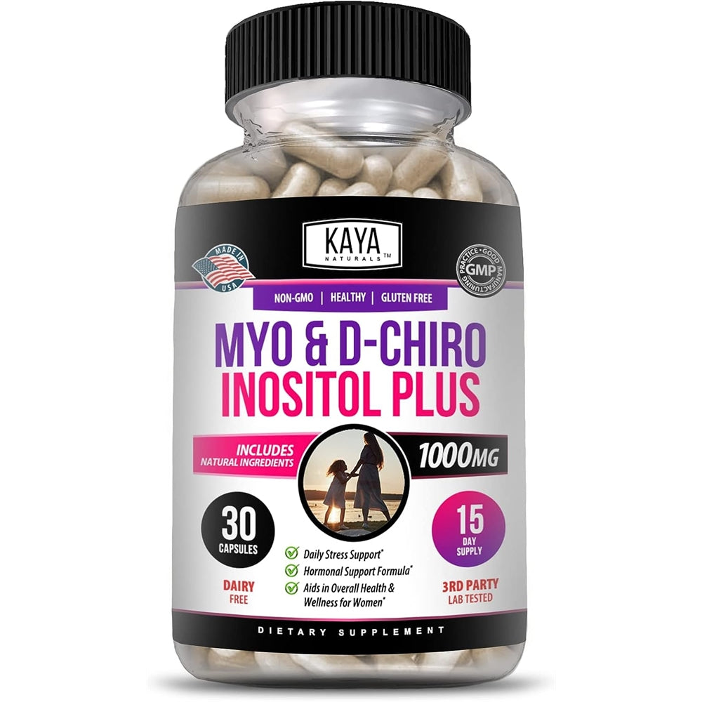 Suplementos Myo &amp; D-Chiro Inositol Plus de estrógeno