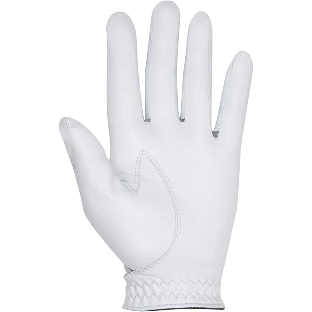 Guantes de golf para hombre color blanco talla M