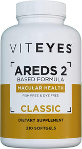 Suplemento Viteyes AREDS2  Classic Macular Health 210 cáp