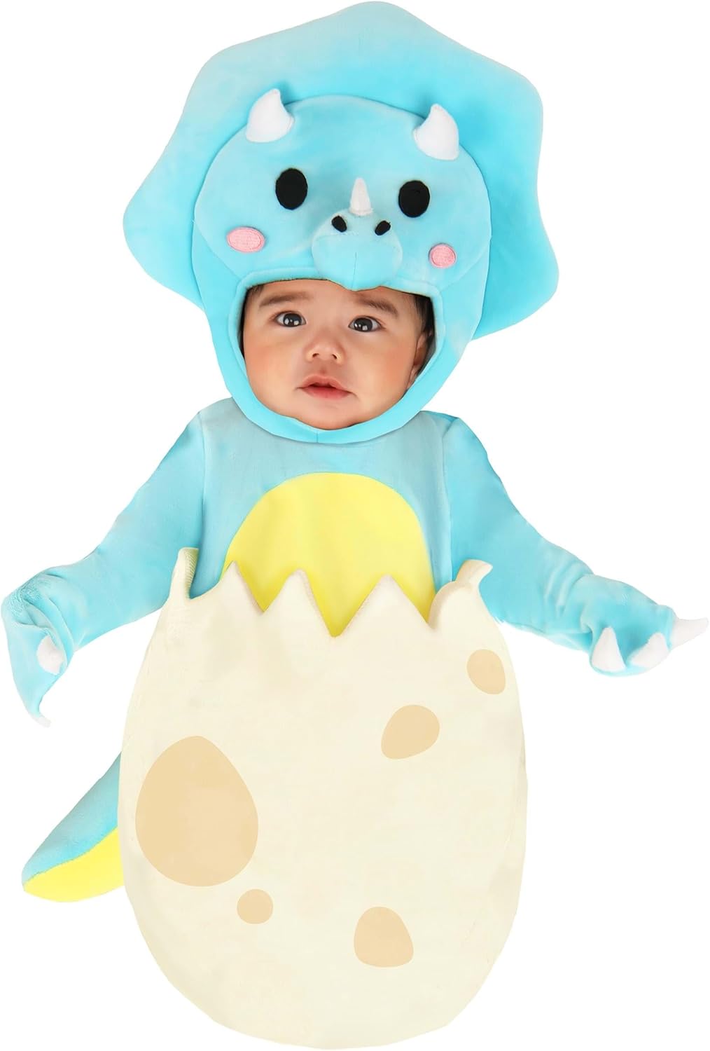 Disfraz Divertido Infantil Triceratops con Guantes y Cabeza
