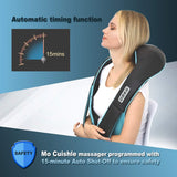 Masajeador de Cuello Mo Cuishle, Shiatsu con Calor, Alivio Muscular