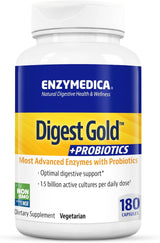 Suplemento Enzymedica Digerir  de oro y probióticos
